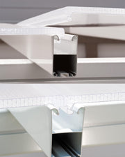 Canopia Feria 10' x 14' Patio Cover Canopy Awning by Palram – 10' x 14', Polycarbonate, White, Model 702721