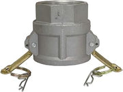 BE Pressure 90.393.100, 1" Aluminum Camlock Fitting, Female Coupler x FPT Thread