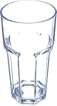 Louis Tall Tumbler for Restaurants by Carlisle FoodService Products – 22 Ounces, SAN, Clear, Pack of 24, Model 582207