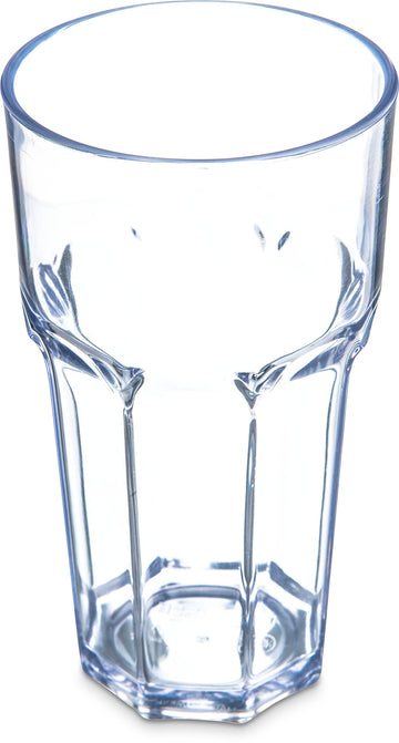 Louis Tall Tumbler for Restaurants by Carlisle FoodService Products – 22 Ounces, SAN, Clear, Pack of 24, Model 582207