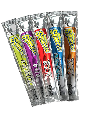 Sqweeze Electrolyte Replenishing Freeze Pops by Sqwincher – Pack of 10, Model 266798