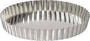 PADERNO World Cuisine 7.875 Inch Fluted Non-Stick Tart Mold with Removable Bottom