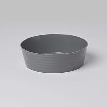 American Metalcraft B10G Round Serving Bowl, Gray, 80-Ounces