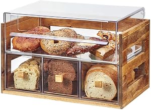 Cal-Mil 3624-99 Bread Display, 13.125" Height, 20.125" Width, 12.75" Length, Reclaimed Wood