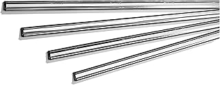 Ettore 1918 Aluminum Squeegee Channel with Rubber, 18" (Pack of 12)