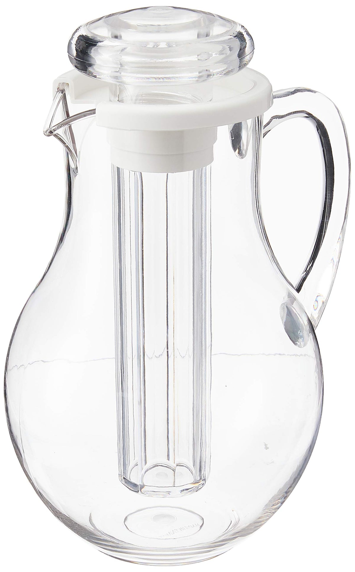 64 oz Clear Plastic Commercial Pitcher by Winco – 64 Ounces, Polycarbonate (PC), Clear, Model WPIT-19