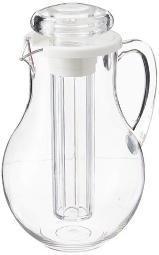 64 oz Clear Plastic Commercial Pitcher by Winco – 64 Ounces, Polycarbonate (PC), Clear, Model WPIT-19