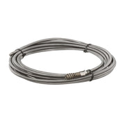 Drain Cleaning Cable by RIDGID – 8 mm x 7.6 m, Metal, Silver, Model 62235