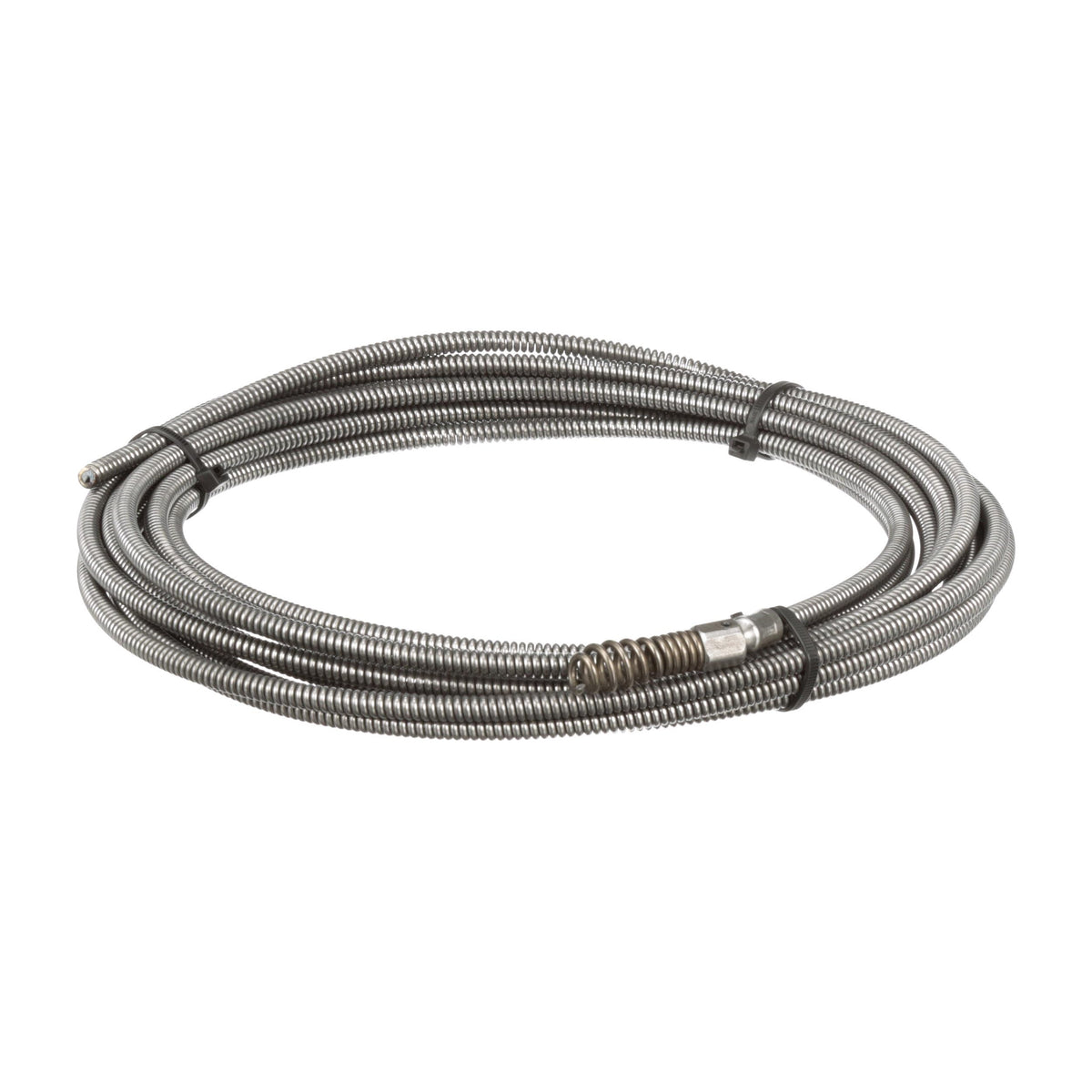 Drain Cleaning Cable by RIDGID – 8 mm x 7.6 m, Metal, Silver, Model 62235