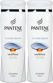 Pantene Pro-V Classic Clean Shampoo, 12.6 Fl Oz (Pack of 2)