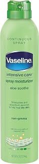 Vaseline Spray and Go Moisturizer in Aloe Fresh, 6.5 Fl Oz