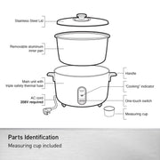 Panasonic 40 Cup / 208V / Cooker Commercial Rice Cookers