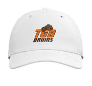 Trevor Browne Bruins Adjustable Printed Baseball Hat by Trevor Browne High School, Phoenix, AZ 85033 – Cotton, White