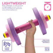 Modern Innovations Dumbbells / Pink/Purple / 14-16 ounces Categories