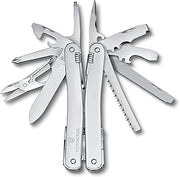 Victorinox Swiss Tool Spirit MX, 24 Function Multitool with One-Hand Blade