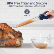 U-Taste Turkey Baster with Brush, 1.5 oz Capacity, Midnight Blue
