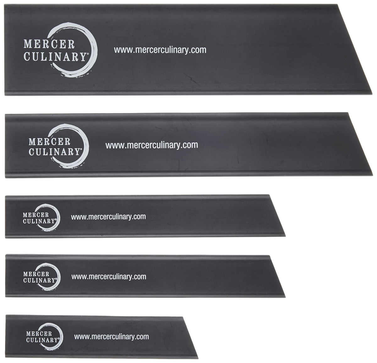 Mercer Culinary 5 Pack / Black / Modern Knife Cases, Holders & Protectors