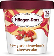 Häagen-Dazs Haagen-Dazs New York Strawberry Cheesecake Ice Cream, 14oz