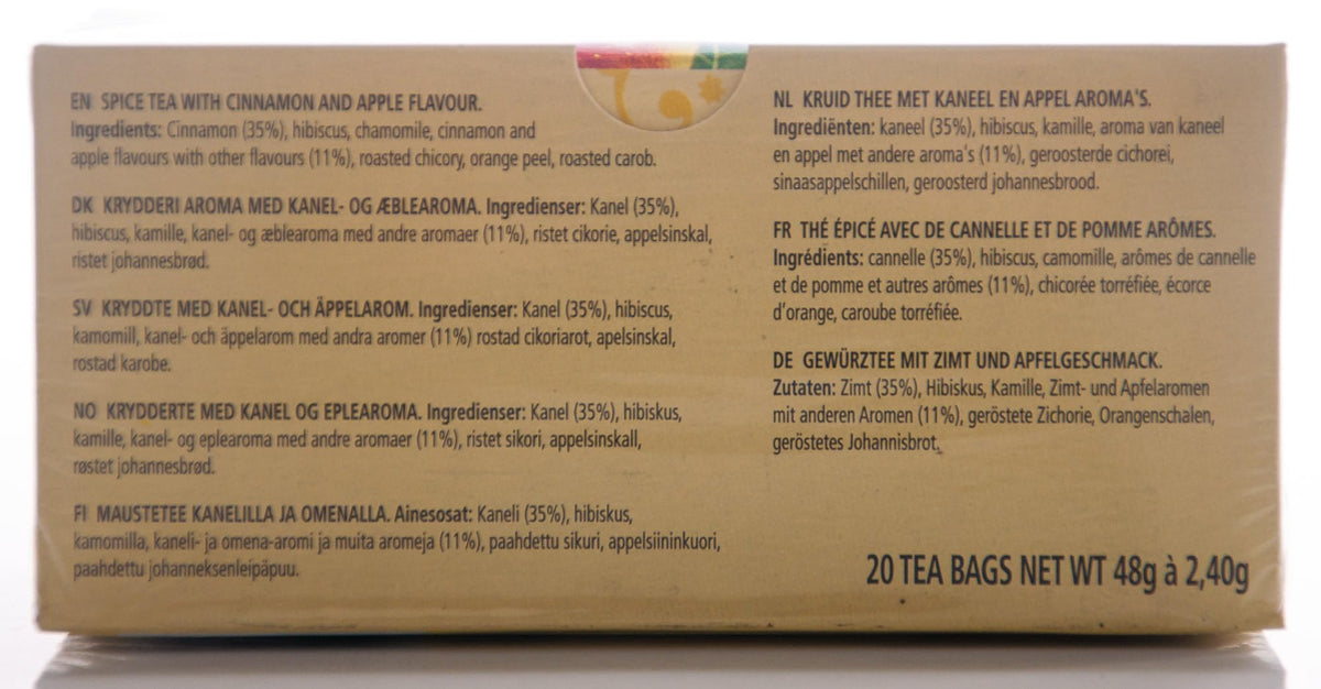 Cinnamon Apple Spice Herbal Tea by Celestial Seasonings – 20 Count (Pack of 1), Model 5310