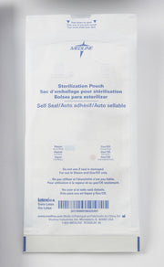 Self Seal Surgical Instrument Sterilization Pouches by Medline – 7.5" X13", Model MPP100545GSH