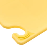 San Jamar Yellow / 1 / 9"L x 6"W Cutting Boards