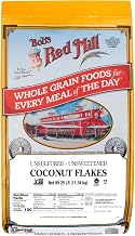 Bob's Red Mill Flaked Unsweetened Coconut, 25 Pound