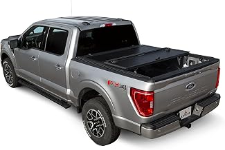 LEER HF350M 3-Panel Folding Tonneau Cover, Fits 2004-2026 Ford F150 with 5'6" Truck Bed