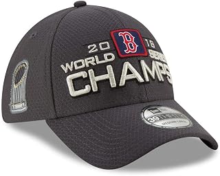 New Era Boston Red Sox 39THIRTY 2018 World Series Champion Men's Locker Room Hat