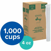 DART White / 4.0 ounces / 1000 Count (Pack of 1) Cups