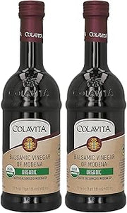 COLAVITA Balsamic Vinegar, Organic, 17 Fl Oz (Pack of 2)