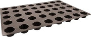 PADERNO World Cuisine Mini Muffin Baking Mold, Black