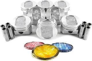 MA-5741124915-3 Pistons w/Rings Compatible With/For 75-93 Ford 5.8L V8 OHV Windsor