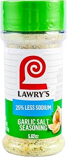 Lawry's 25% Less Sodium Garlic Salt With Parsley, 5.62 oz