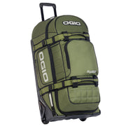 RIG 9800 Wheeled Gear Bag Green by OGIO – 34'' H x 16.5'' W x 15.25'' D, 123 liters, Nylon, Green, Model 801000.04