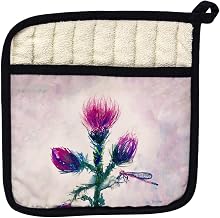 Betsy Drake PT082 Thistle Pot Holder