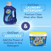 High Def Sparkling Fresh Liquid Laundry Detergent by OxiClean – 60 Fl Oz (Pack of 1), Blue