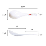 Melamine dinnerware collection 2 1/2 oz by Thunder Group – Melamine, White, Model 7007TL
