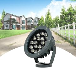 IP65 Wasserdichter LED-Außenstrahler, LED-Strahler, LED-Spotlichter, Außenwandprojektorlichter, Fernbestrahlungslampe mit schmalem Strahl, für Gebäude