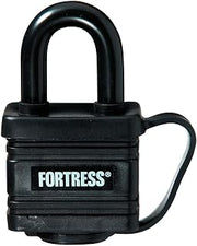 Master Lock 1804D Covered Padlock, 1-9/16-inch,Black