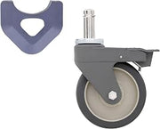 Metro 5PCBX 5" Polyurethane Swivel/Brake Stem Caster for MetroMax Industrial Plastic Shelving Racks