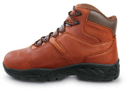 Mens 6 Brown Nash MaxTrax Steel Toe WP MT SRO Boot 9.0 M by SR Max – 9, Leather, Rubber, Brown, Model Sr Max Nash