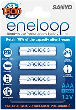 SANYO Eneloop AAA 8 Pack Batteries (HR-4UTGA) 750mAh