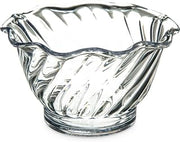 Carlisle FoodService Products Plastic Dessert Dish, 5 Ounces, Clear