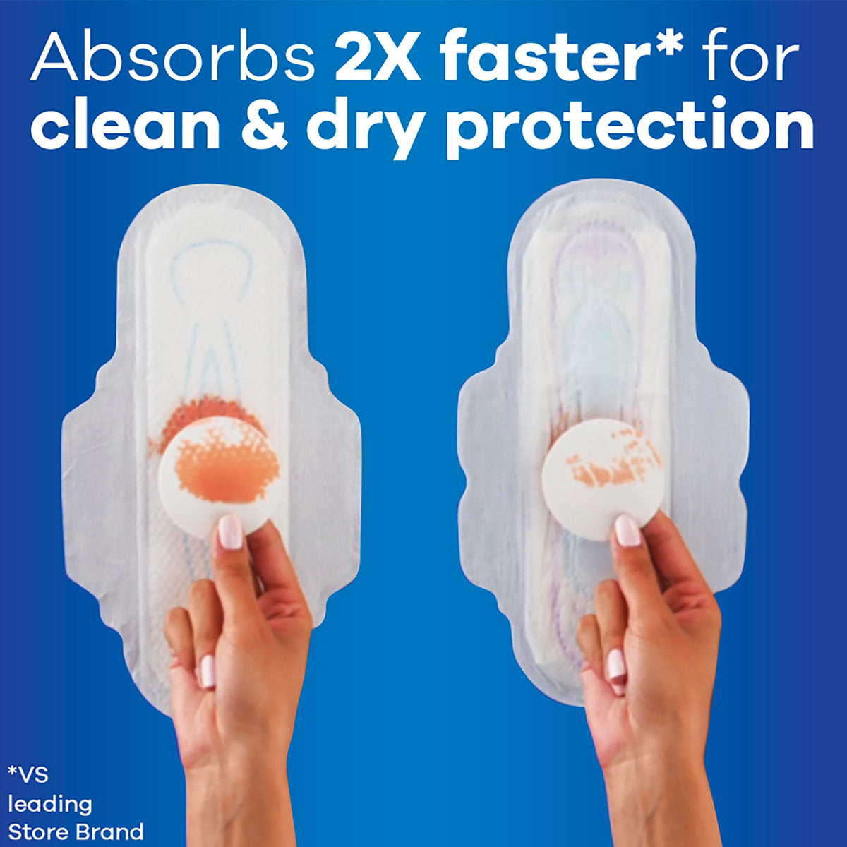 Always Size 2 / 40.0 / White Sanitary Napkins
