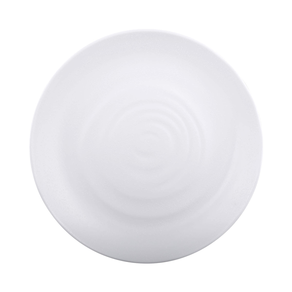 Round Plate by Elite Global Solutions – 9 1/4" dia., Melamine, White, Pack of 6, Model JW7009-W