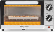 Betty Crocker 9L 2-Slice Toaster Oven, 1000 Watts, BC-5665B, Black/Silver
