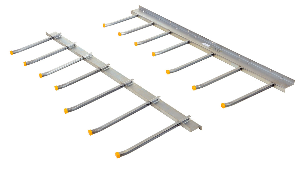 Steel Wall Mounted Material Rack 36 In. x 36 In. x 60 In. by Vestil – One Size, Alloy Steel, Silver, Model SR-WM