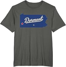 Dormont Pennsylvania PA Map T-Shirt
