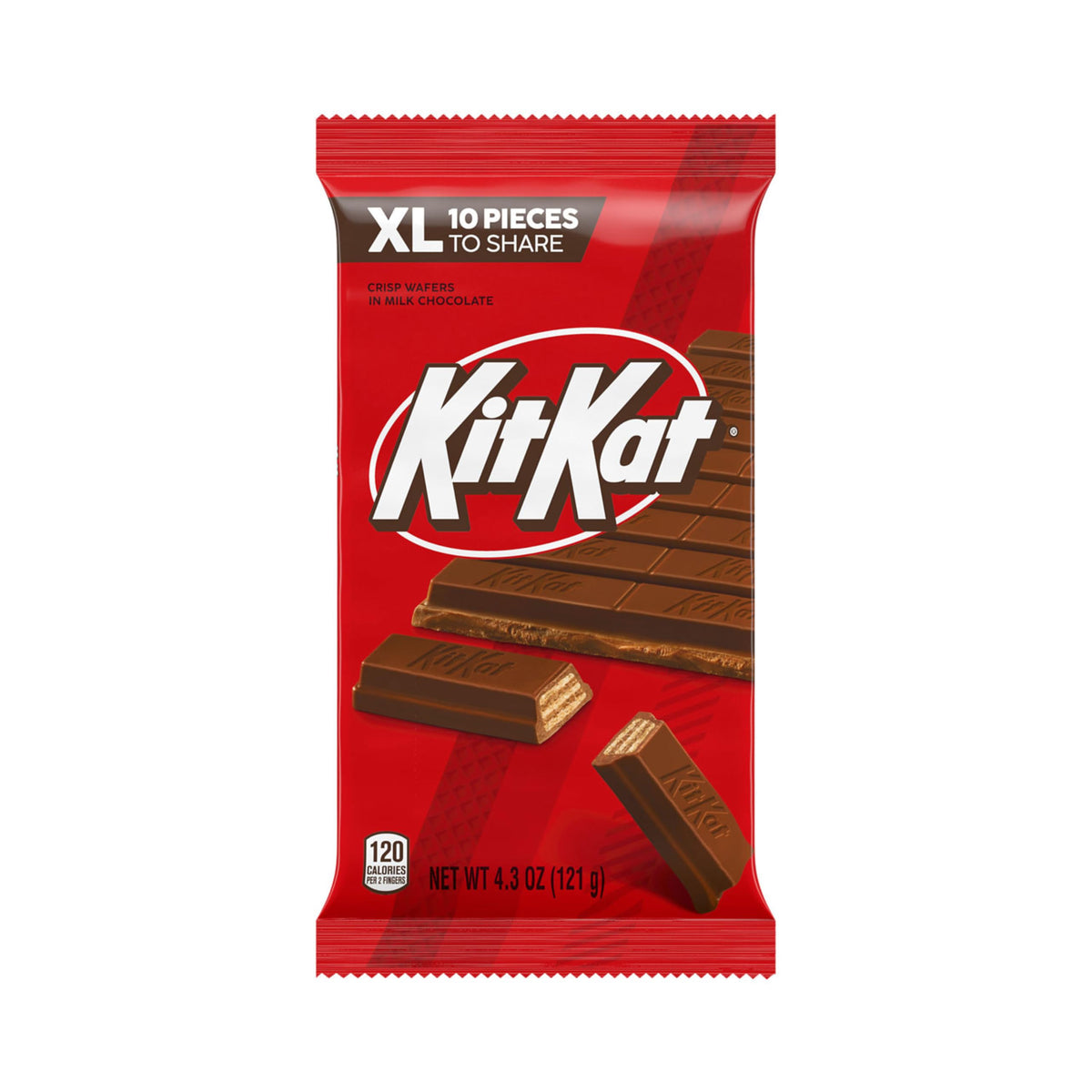 Milk Chocolate Wafer XL by Kit Kat – 4.5 Ounce (Pack of 1), Model 3400017613