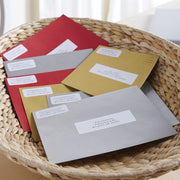 DYMO 2 / 1.12" x 3.5" / Black on White Address Labels